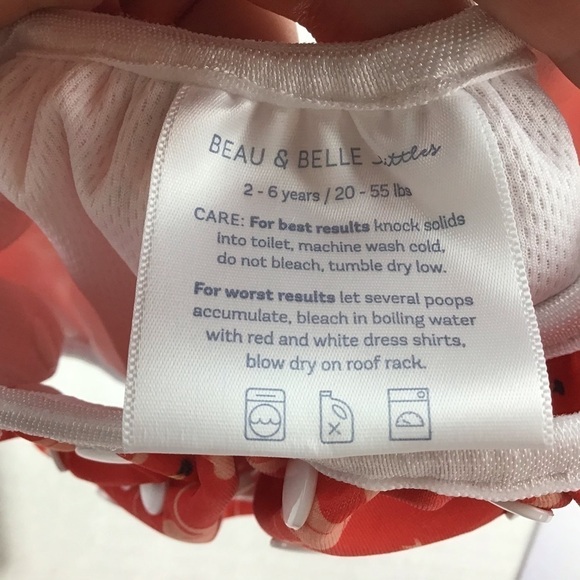 Beau & Belle Littles Swim Shirt and Swim Bottoms - Picture 5 of 5